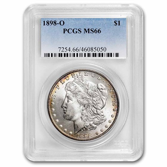 1898-O Morgan Dollar MS-66 PCGS 1898-O Morgan Dollar MS-66 PCGS